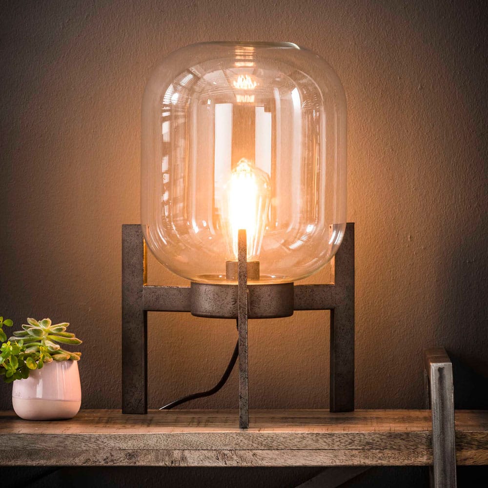 KruunuDesign Amber-pöytävalaisin