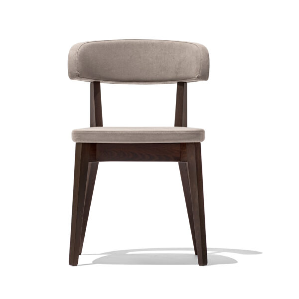 Connubia Siren-tuoli, wenge runko, beige verhoilu