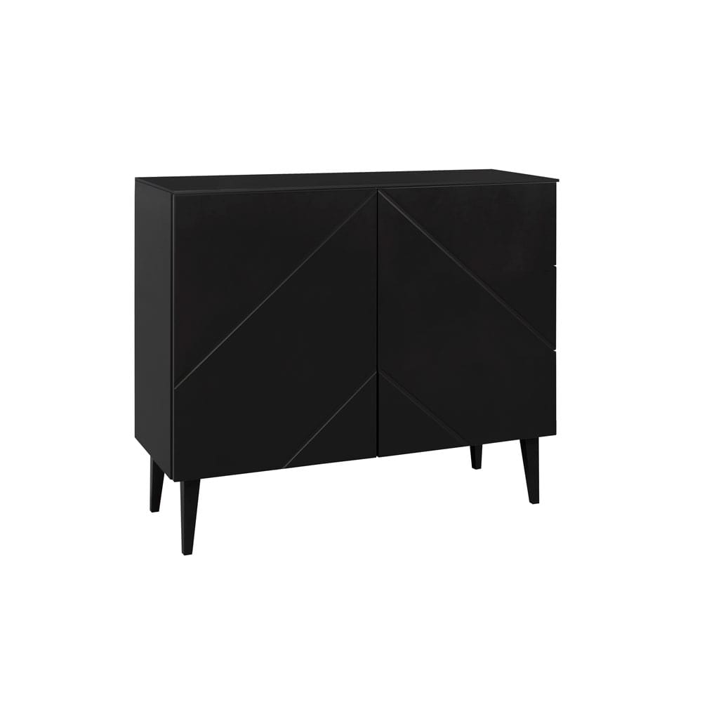 Hiipakka Vilja-lipasto V2.1, musta