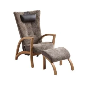 Bröderna Anderssons Focus-nojatuoli ja rahi