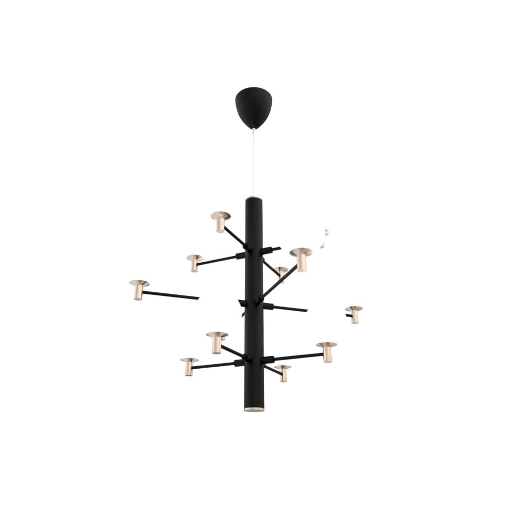 Valaisin Grönlund Jubileum-kattovalaisin, musta