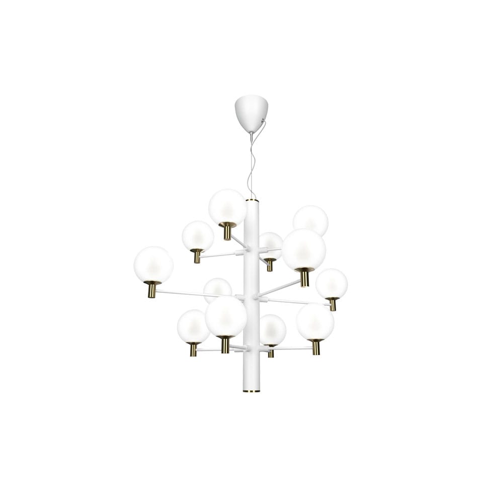 Valaisin Grönlund Jubileum-kattovalaisin, valkoinen