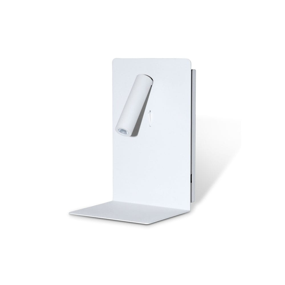 Valaisin Grönlund Shelf Spot -seinävalaisin, valkoinen