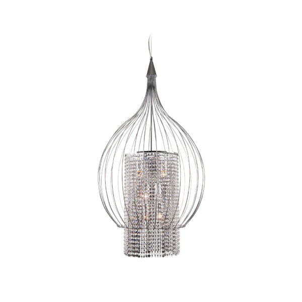 Valaisin Grönlund Royal-kattokruunu, keskikoko 70 cm