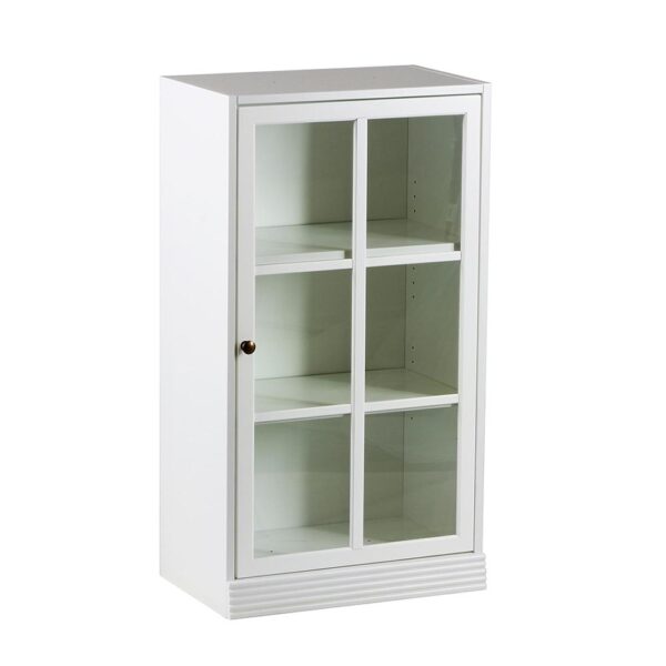ByNiemi Gustav-kirjakaappi 60 cm kirkas lasi