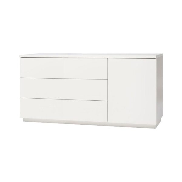 Hiipakka Anton-senkki 3.7 sokkeli, valkoinen kansi, oikea