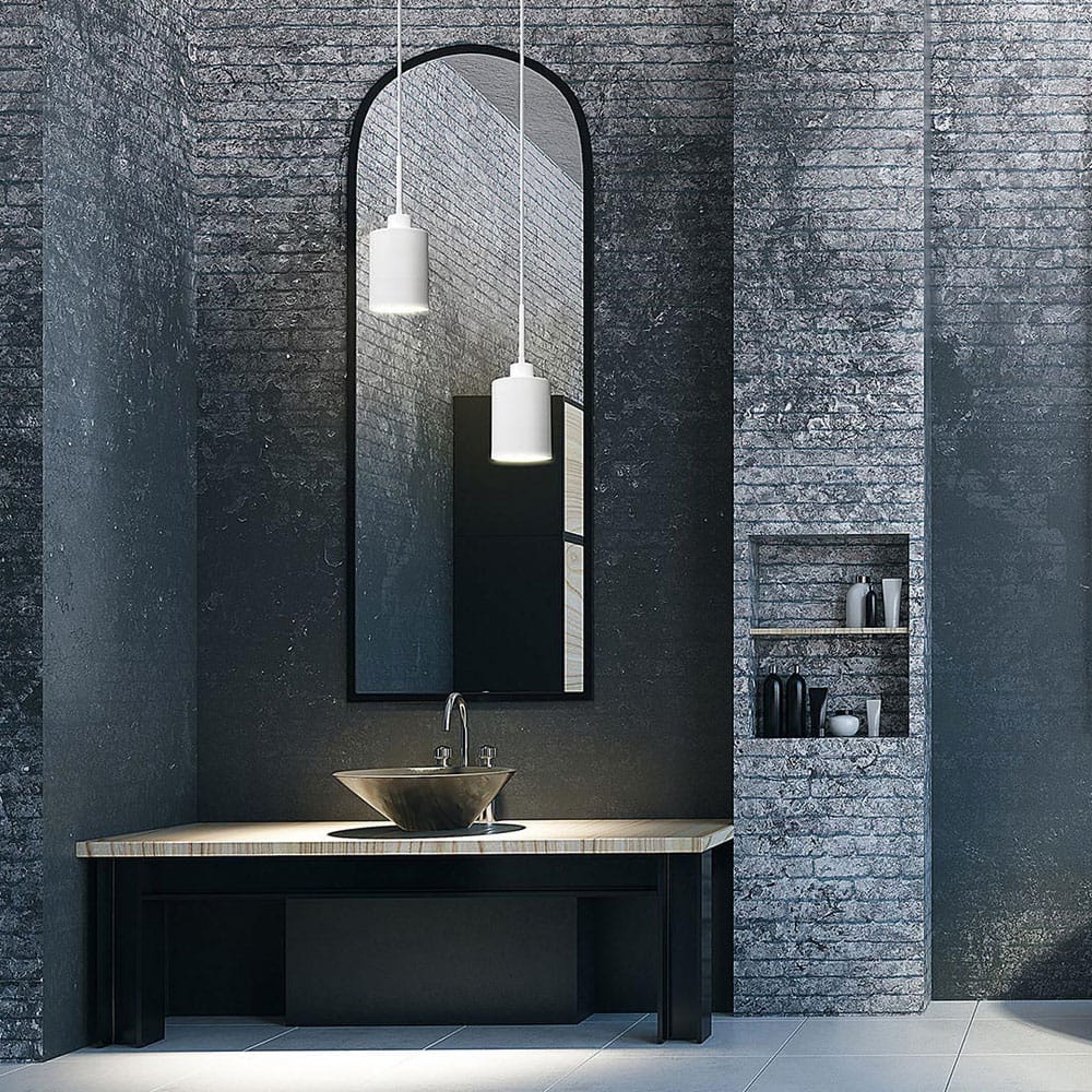 Valaisin Grönlund Grip-kattovalaisin. Miljöökuva.