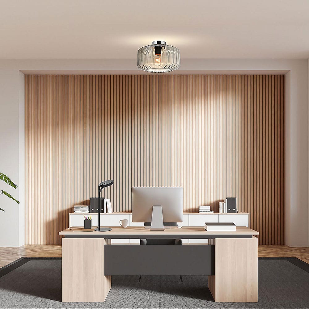 Valaisin Grönlund Cardigan-plafondi, miljöökuva