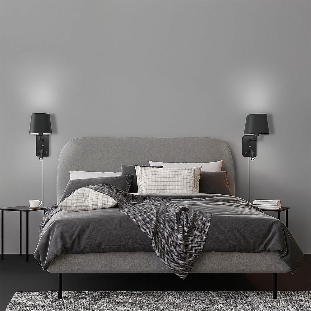 Valaisin Grönlund Denver-seinävalaisin, miljöökuva.