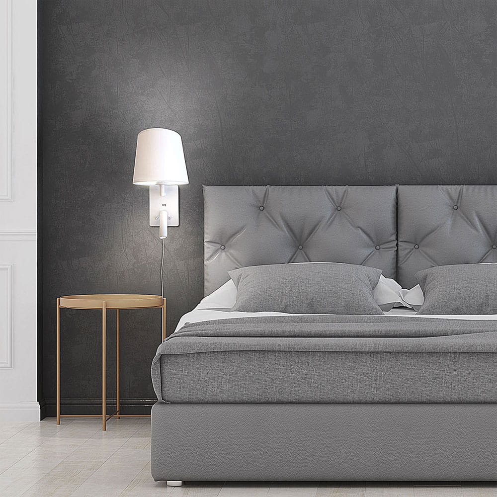 Valaisin Grönlund Denver-seinävalaisin, miljöökuva.