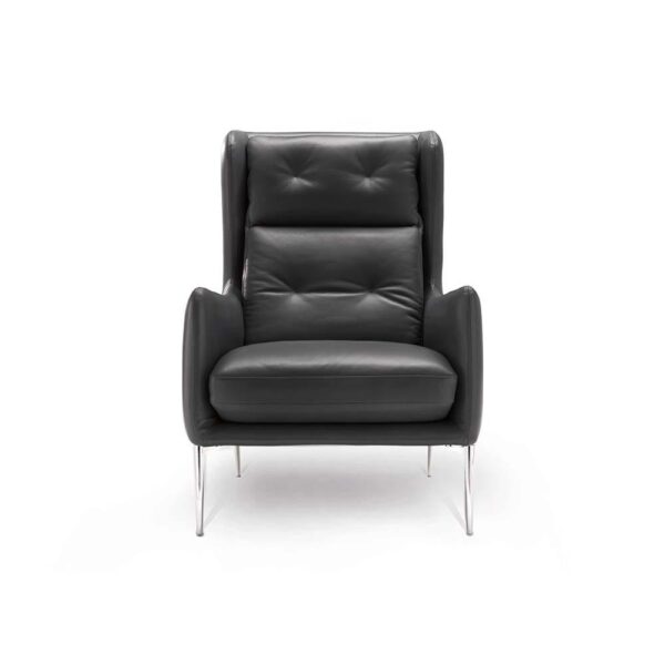 Natuzzi Italia 3033 Aftereight-nojatuoli, nahkaverhoilu