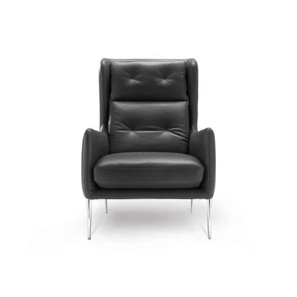 Natuzzi Italia 3033 Aftereight-nojatuoli, nahkaverhoilu