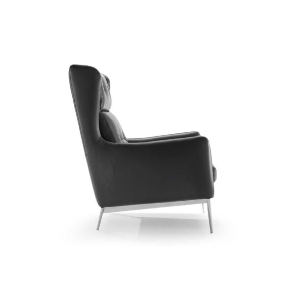 Natuzzi Italia 3033 Aftereight-nojatuoli, nahkaverhoilu