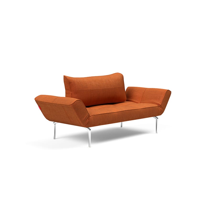 Innovation Living Zeal-vuodesohva, oranssi, kromijalat