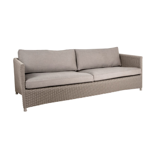 Cane-line Diamond Soft Rope -ulkosohva, taupe