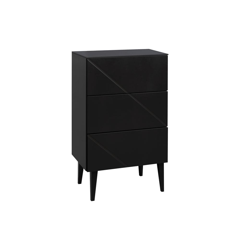 Hiipakka Vilja-lipasto V1.2, musta