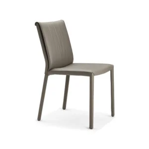 Cattelan Italia Italia-tuoli, taupe nahkaverhoilu