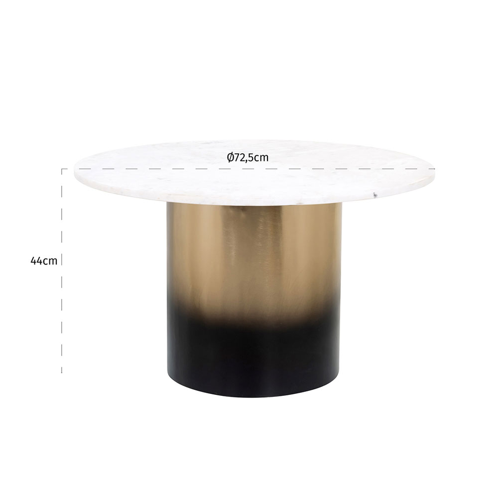 Richmond Alfie-sohvapöytä, mitat