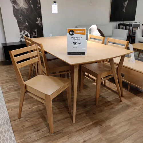Huonekalutehdas Seppänen Jalo-ruokailuryhmä outlet Oulu