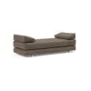 Innovation Living Sigmund-vuodesohva, 411 ruskea Esina Cedar Brown -kangas, alumiinijalat