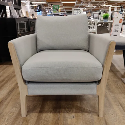 BD Möbel Zara-sohva ja nojatuoli, outlet Oulu