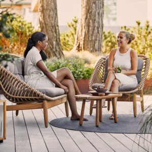 Cane-line Strington-sohva ja -nojatuoli