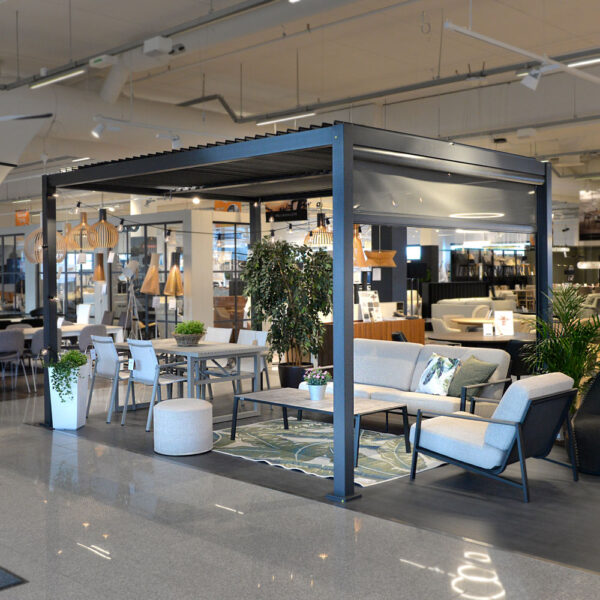 KruunuDesign Pergola säädettävällä katolla