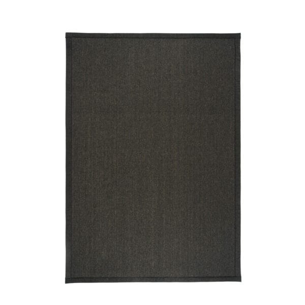 VM Carpet Esmeralda-matto, villa ja paperinaru, väri 79 musta