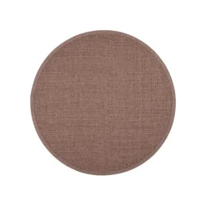 VM Carpet pyöreä Tunturi-matto, villa ja paperinaru