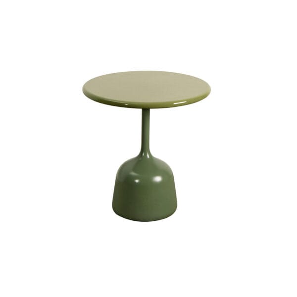 Cane-line Glaze-sivupöytä 45 cm, vihreä laavakivi-kansi
