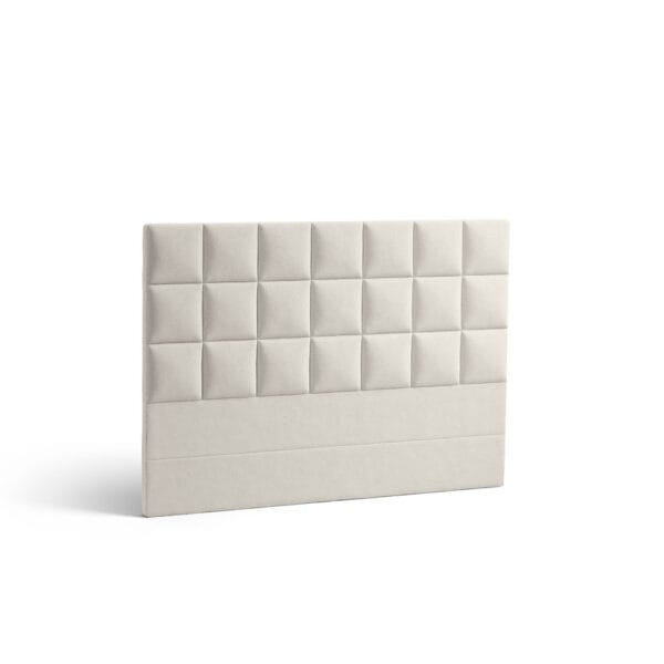 Svane Vienna-sängynpääty, pehmustettu, vaalea Dream Cotton -kangas