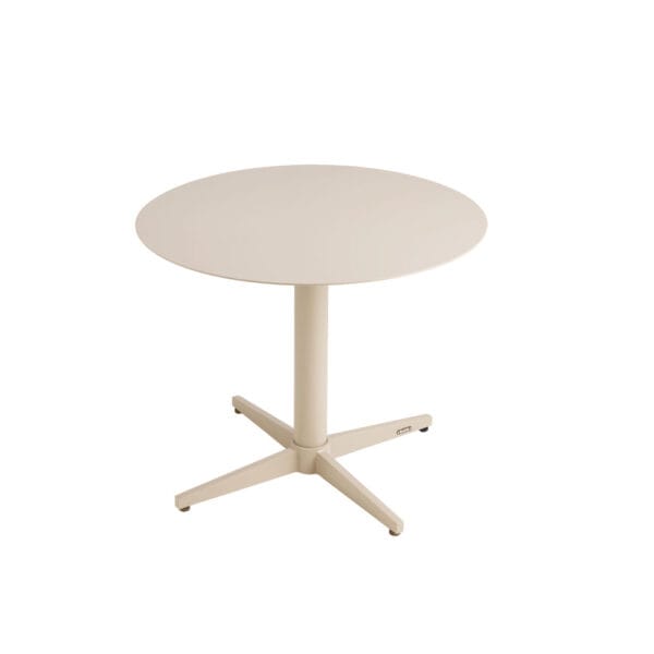 Brafab Mill-sohvapöytä 60 cm, valkoinen pearl white, sopii hienosti ulos parvekkeelle ja terassille