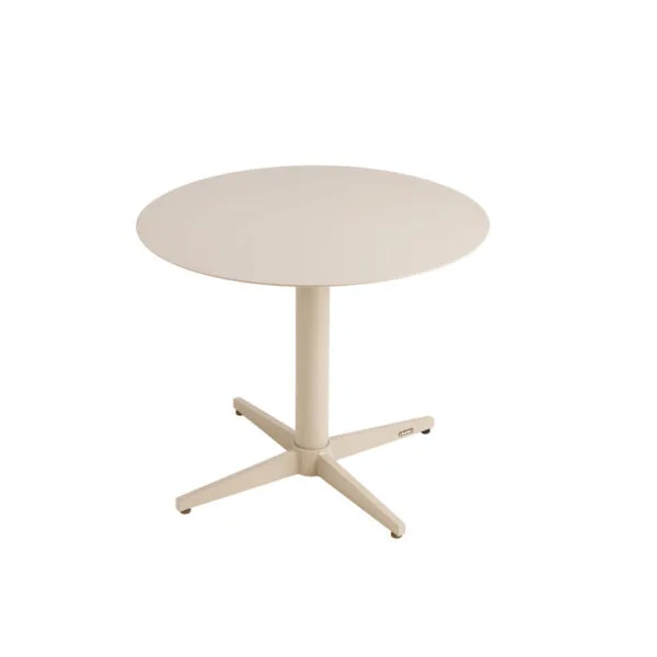 Brafab Mill-sohvapöytä 60 cm, valkoinen pearl white, sopii hienosti ulos parvekkeelle ja terassille