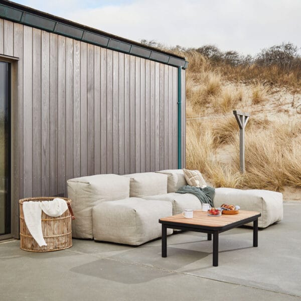 SackIT Soft Sofa -ulkosohva, 3-istuttava, hiekka (sand) kangasverhoilu