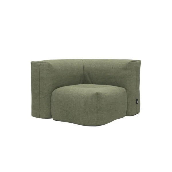 SACKit Soft Sofa kulmaosa, vihreä (olive)