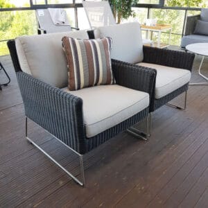 Puutarhakalusteiden outlet Tampere | Brafab Dighton-nojatuolit