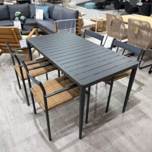 Puutarhakalusteiden outlet Turku | Bigby-ruokailuryhmä DK-tuoleilla