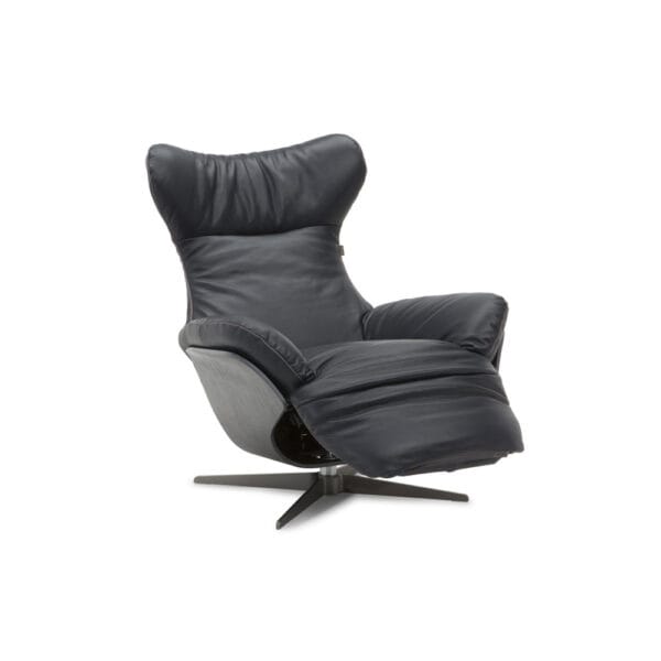 Natuzzi Italia Ilia-mekanismituoli, kiinteä jalkatuki