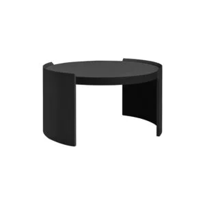 Artwood Oakland-sohvapöytä 80 x 45 cm, musta tammiviilu