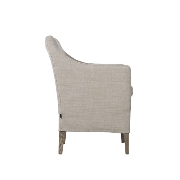 Artwood Avignon-tuoli. Vaalea Sophie Linen