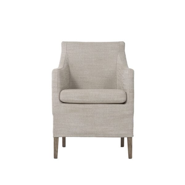 Artwood Avignon-tuoli. Vaalea Sophie Linen