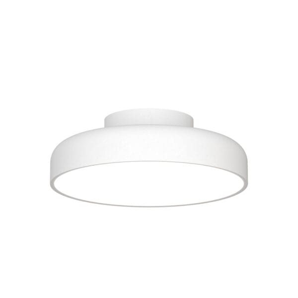 Valaisin Grönlund Contour-plafondi, valkoinen, 45 cm