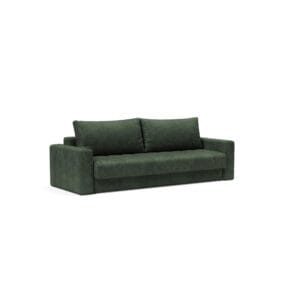 Innovation Living Akello-vuodesohva käsinojilla, vaalea Avella Pine Green 281 -kangasverhoilu.