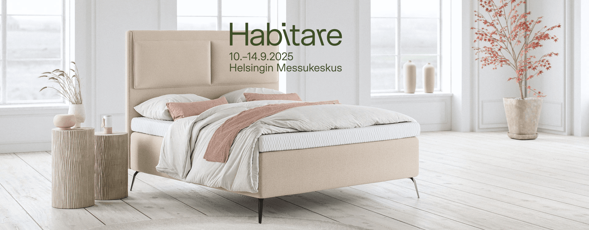 Artikkelikuva syyskuu 2025 – Habitare | Svane Ariana-sänky