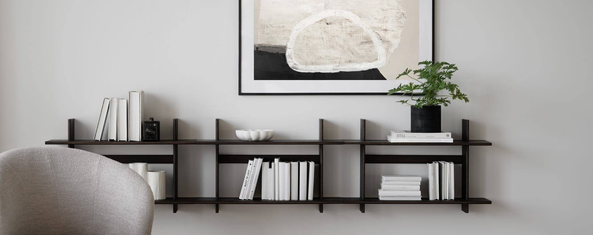 Artikkelikuva | Rowico Westlock-hyllyt, ruskea FSC-puu