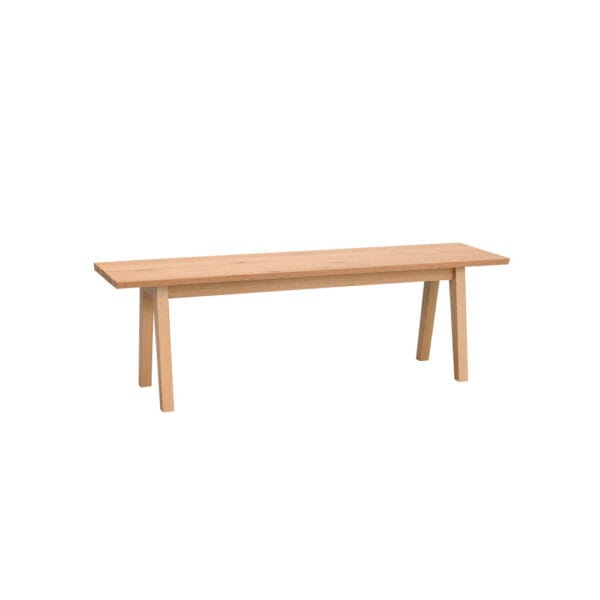 Rowico Melfort-penkki ruokailutilaan, tammi. Pituus 144 cm.