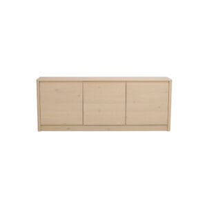 Rowico korkea Melstone-senkki 180 x 70 cm, valkopesty FSC-tammi. Tuotekuva.