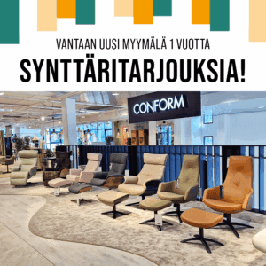 Vantaan-myymälän 1-vuotissynttärit