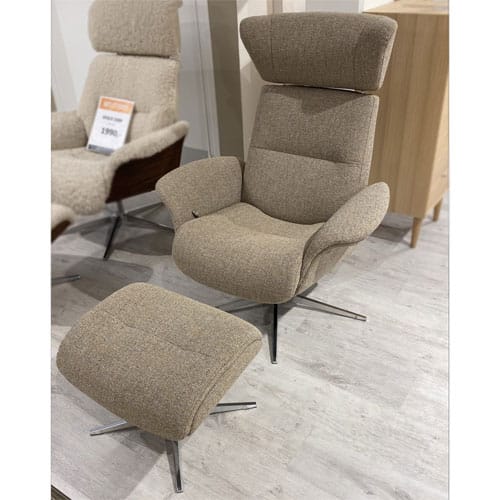 KruunuDesign Taycan-lepotuoli + rahi, outlet Vantaa