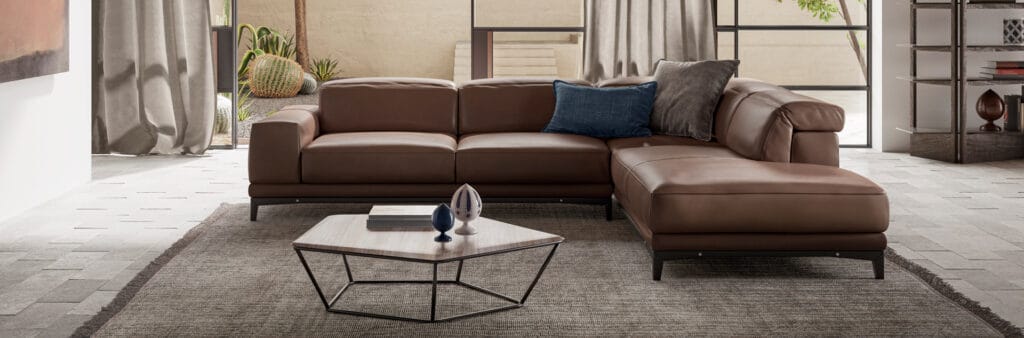 Artikkelikuva | Natuzzi Italia Borghese-nahkasohva / kulmasohva